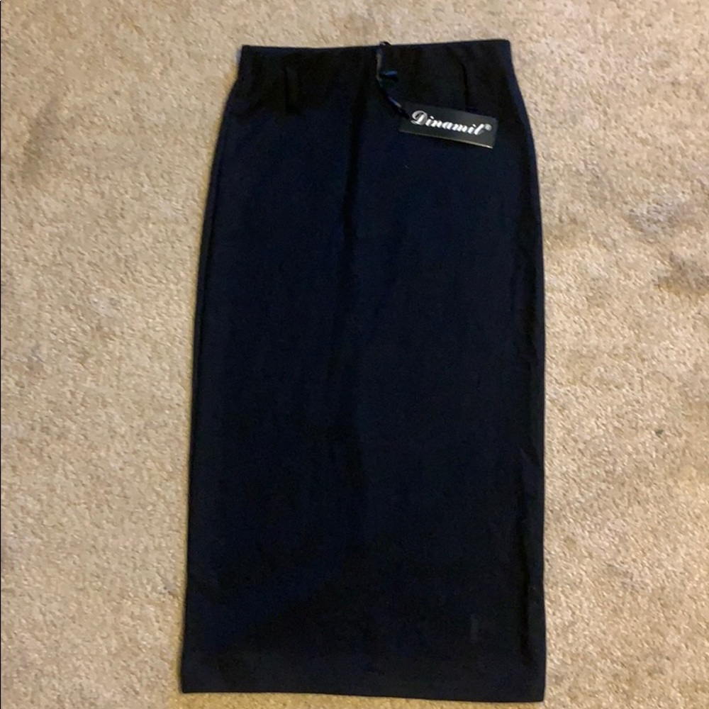 Dinamil Black pencil skirt Size M 2/$20